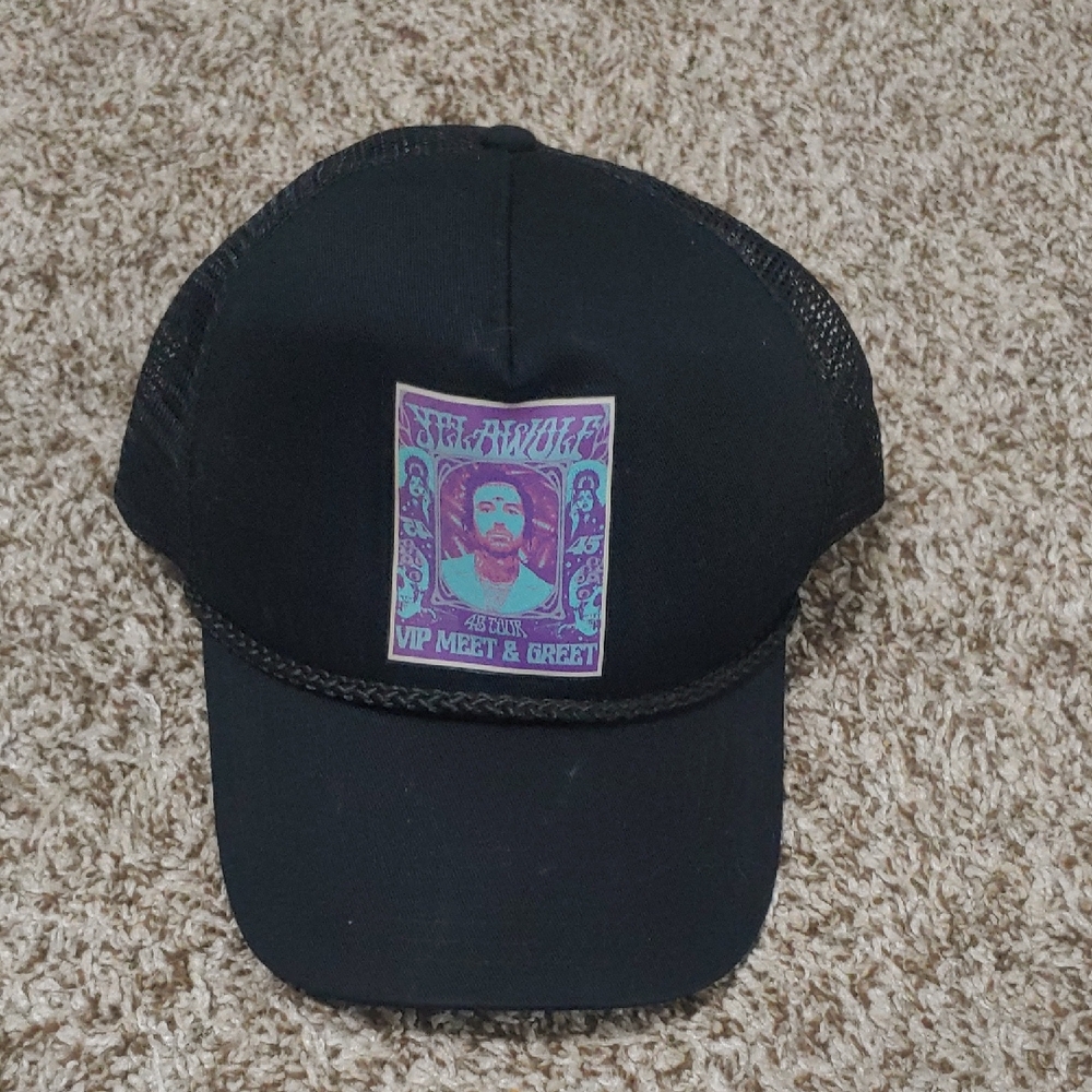 Yelawolf 45 Tour VIP Meet & Greet Black Snapback Trucker Hat